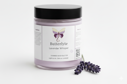 Lavender Whisper — Shimmer Body Butter (4 oz)